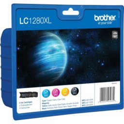 Set cartuse de cerneala Brother LC 1280XL VALBP (LC-1280XLVALBP, LC1280XLVALBP) pentru MFC J5910DW J6510DW J6710DW J6910DW