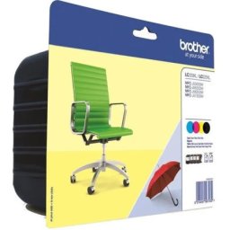 Set cartuse de cerneala Brother LC 229 XL CMYK (LC-229XLVALBP, LC229XLVALBP) pentru MFC J5320DW J5620DW J5625 J5720DW