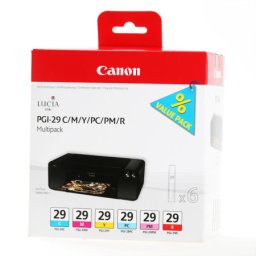Set cartuse de cerneala Canon PGI-29 CMY/ PC/ PM/ R (4873B005) pentru PIXMA PRO 1