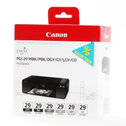 Set cartuse de cerneala Canon PGI-29 MBK/ PBK/ DGY/ GY/ LGY/ CO (4873B005) pentru PIXMA PRO 1