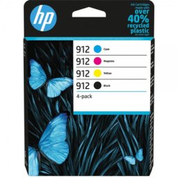 Set cartuse de cerneala HP 912 Black & Color (6ZC74AE) pentru Officejet 8012 8014 8015 8017 Pro 8012e 8022 8022e 8023 8024 8025