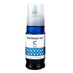 Flacon cerneala compatibila Canon 41C Cyan (4543C001, GI41C) pentru PIXMA G1420 G1430 G1460 G2420 G2430 G2460 G2470 G3420 G3430 G3460 G3470 G3471 G3472 G4470