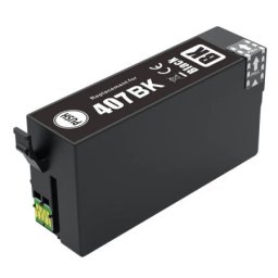 Cartus compatibil (2.6K) Epson 407 Black (C13T07U140) pentru WorkForce Pro WF 4745DTWF