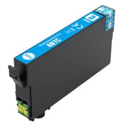 Cartus compatibil (1.9K) Epson 407 Cyan (C13T07U240) pentru WorkForce Pro WF 4745DTWF