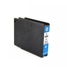Cartus compatibil (4.6K) Epson T04B2 Cyan (C13T04B240) pentru WorkForce Pro WF C8190 C8190D3TWC C8190DTW C8190DTWC C8190DW C8610 C8610DWF C8690 C8690D3TWFC C8690DTWF C8690DTWFC C8690DWF