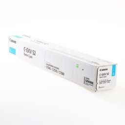 Cartus de toner (66.5K) Canon EXV 52 Cyan (0999C002AA, C-EXV52C, CEXV52C) pentru imageRUNNER (iR) ADVANCE C7565i C7570i C7580i DX C7765i C7770i C7780i