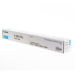 Cartus de toner (26K) Canon EXV 51L Cyan (0485C002, C-EXV51LC, CEXV51LC) pentru imageRUNNER (iR) ADVANCE C5535 C5535i C5540i C5550i C5560i DX C5735i C5740i C5750i C5760i