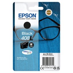 Cartus de Cerneala (2.2K) Epson 408L Black (C13T09K14010) pentru WorkForce Pro WF C4310DW C4810DTWF