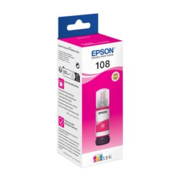 Flacon cerneala Epson 108 Magenta (C13T09C34A) pentru EcoTank L8050 L18050