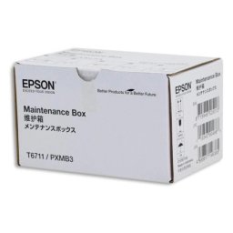 Cartus de Mentenanta Epson T6711 Maintenance box (C13T671100, PXMB3) pentru WorkForce WF 3620 3620DWF 3640DTWF 7110DTW 7210DTW 7610DWF 7620DTWF 7620TWF 7710DWF 7715DWF 7720DTWF 3010DW 3520DWF 3530DTWF 3540DTWF Pro 7015 7515 7525