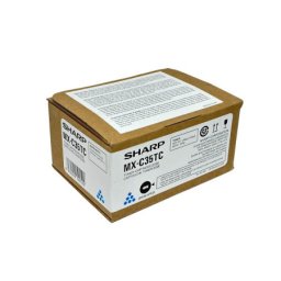 Cartus de toner (6K) Sharp MX-C35T-C Cyan (MXC35TC) pentru MX C357F C407P