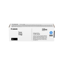 Cartus de toner (5.3K) Canon T12 Cyan (5097C006AA, CRGT12C) pentru i SENSYS X C1333i C1333p C1333iF