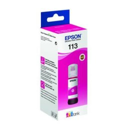 Flacon cerneala pigment Epson 113 Magenta (C13T06B34A) pentru EcoTank ET 16150 16600 16650 5150 5170 5800 5850 5880 M16600