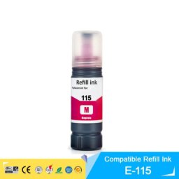 Flacon cerneala compatibila Epson 115 Magenta (C13T07D34A) pentru EcoTank L8160 L8180