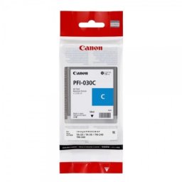 Cartus de Cerneala Canon PFI-030C Cyan (3490C001AA, PFI030C) pentru imagePROGRAF TA 20 20MFP 30 30MFP TM 240 340
