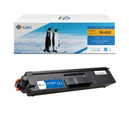 Toner Premium G&G (4K) Brother TN 423 Cyan (TN-423C, TN423C) pentru DCP L8410CDN HL L8260CDW L8360CDW MFC L8690CDW L8900CDW