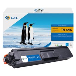 Toner Premium G&G (6.5K) Brother TN 426 Cyan (TN-426C, TN426C) pentru HL L8360CDW MFC L8900CDW