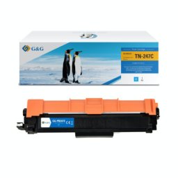 Toner Premium G&G (2.3K) Brother TN 247 Cyan (TN-247C, TN247C) pentru DCP L3510CDW L3550CDW HL L3210CW L3270CDW MFC L3730CDN L3770CDW