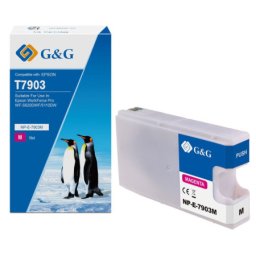 Cartus Premium G&G Epson 79XL Magenta (C13T79034010) pentru WorkForce Pro WF 4630DWF 4640DTWF 5110DW 5190DW 5620DWF 5690DWF