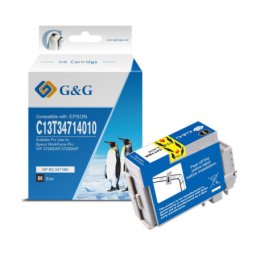 Cartus Premium G&G Epson 34XL Black (C13T34714010) pentru WorkForce Pro WF 3720 3720DW 3720DWF 3725DWF