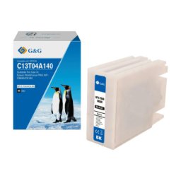 Cartus Premium G&G Epson T04A1 Black (C13T04A140) pentru WorkForce Pro WF C8190 C8190D3TWC C8190DTW C8190DTWC C8190DW C8690 C8690D3TWFC C8690DTWF C8690DTWFC C8690DWF
