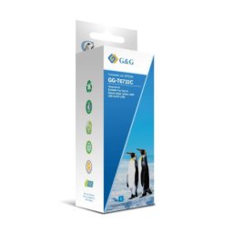 Flacon cerneala Premium G&G Epson T6732 Cyan (C13T67324A) pentru EcoTank L1800 L800 L805 L810 L850