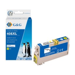 Cartus Premium G&G Epson 408L Yellow (C13T09K44010) pentru WorkForce Pro WF C4310DW C4810DTWF