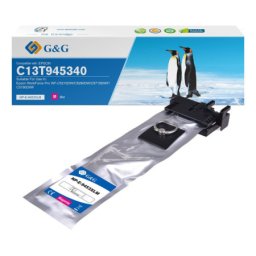 Cartus Premium G&G XL Epson T9453 Magenta (C13T945340) pentru WorkForce Pro WF C5210DW C5290DW C5710DWF C5790DWF