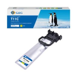 Cartus Premium G&G (3K) Epson T11C4 Yellow (C13T11C440) pentru WorkForce Pro WF C5390DW C5890DWF