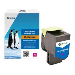 Toner Premium G&G (5K) Lexmark 78C2XM0 Magenta Return Program pentru CS421dn CS521dn CS622de CX421adn CX522ade CX622ade CX625ade CX625adhe
