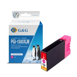 Cartus Premium G&G Canon PGI-1500XL Magenta (9194B001, PGI1500XLM) pentru MAXIFY MB2050 MB2150 MB2155 MB2350 MB2750 MB2755