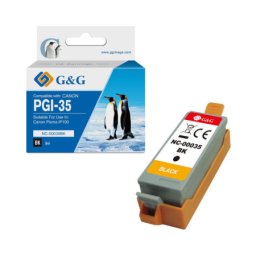 Cartus Premium G&G Canon PGI-35BK Black (1509B001, PGI35BK) pentru PIXMA iP100 iP110