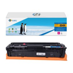 Toner Premium G&G (2.3K) Canon 054H Magenta (3026C002, CRG-054HM, CRG054HM) pentru i SENSYS LBP 621Cw 623Cdw MF 641Cw 643Cdw 645Cx