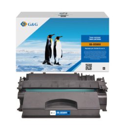 Toner Premium G&G (6.9K) HP 05X Black (CE505X, HP05X) pentru LaserJet P2055 P2055d P2055dn