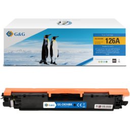 Toner Premium G&G (1.3K) HP 126A Black (CE310A, HP126A) pentru LaserJet Pro CP1025nw Color CP1025 100 color MFP M175a M175nw TopShot M275