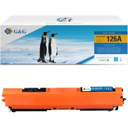 Toner Premium G&G (1K) Canon 729 Cyan (4369B002, CRG-729C, CRG729 C) pentru i SENSYS LBP 7010C 7018C