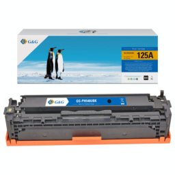Toner Premium G&G (2.2K) HP 125A Black (CB540A, HP125A) pentru Color LaserJet CP1215 CP1515n CP1518ni CM1312 CM1312nfi
