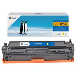 Toner Premium G&G (1.8K) HP 125A Yellow (CB542A, HP125A) pentru Color LaserJet CP1215 CP1515n CP1518ni CM1312 CM1312nfi