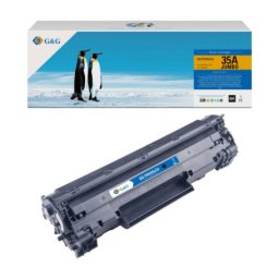 Toner Premium G&G XL (3K) HP 35A Black (CB435A, HP35A) pentru LaserJet P1005 P1006