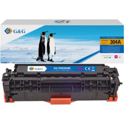 Toner Premium G&G (2.8K) HP 304A Magenta (CC533A, HP304A) pentru Color LaserJet CP2025 CP2025n CP2025dn CM2320fxi CM2320nf