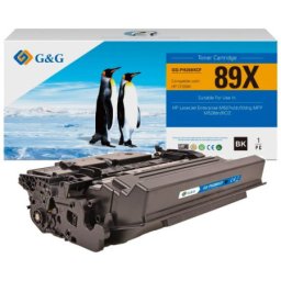 Toner Premium G&G (10K) HP 89X Black (CF289X, HP89X) pentru LaserJet Enterprise MFP M528dn M528f Flow M528c M507x M507n M507dn M528z Managed E52645dn E52645c