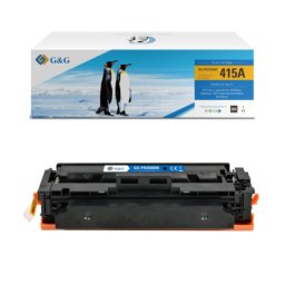 Toner Premium G&G (2.4K) HP 415A Black (W2030A, HP415A) pentru Color LaserJet Pro M454dn M454dw MFP M479dw M479fdn M479fdw M479fnw