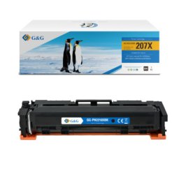 Toner Premium G&G fara chip (3.15K) HP 207X Black (W2210X, HP207X) pentru Color LaserJet Pro M255dw M282nw M283fdn M283fdw