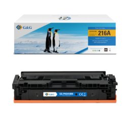 Toner Premium G&G fara chip (1.05K) HP 216A Black (W2410A, HP216A) pentru Color LaserJet Pro M155a M155nw M182n M183fw