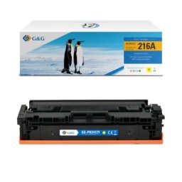 Toner Premium G&G (0.85K) HP 216A Yellow (W2412A, HP216A) pentru Color LaserJet Pro M155a M155nw M182n M183fw