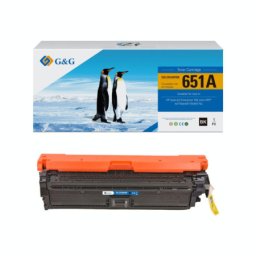 Toner Premium G&G (13.5K) HP 651A Black (CE340A, HP651A) pentru LaserJet Enterprise 700 color MFP M775dn Color M775z M775z+ M775f