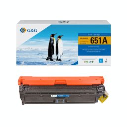 Toner Premium G&G (16K) HP 651A Cyan (CE341A, HP651A) pentru LaserJet Enterprise 700 color MFP M775dn Color M775z M775z+ M775f