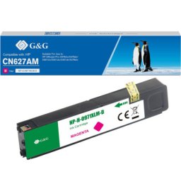 Cartus Premium G&G (6.6K) HP 971XL Magenta (CN627AE, HP971XL) pentru Officejet Pro X451dw X476dw X551dw X576dw
