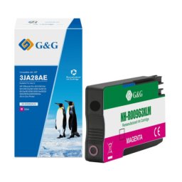 Cartus Premium G&G (1.6K) HP 963XL Magenta (3JA28AE, HP963XL) pentru Officejet Pro 9010 9010e OfficeJet 9012 9012e 9014 9015 9016 9019 9020 9022 9022e 9028