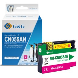 Cartus Premium G&G (0.825K) HP 933XL Magenta (CN055AE, HP933XL) pentru Officejet 6100 ePrinter 6600 e All in One 6700 Premium 7110 Wide Format 7510 7610 7612